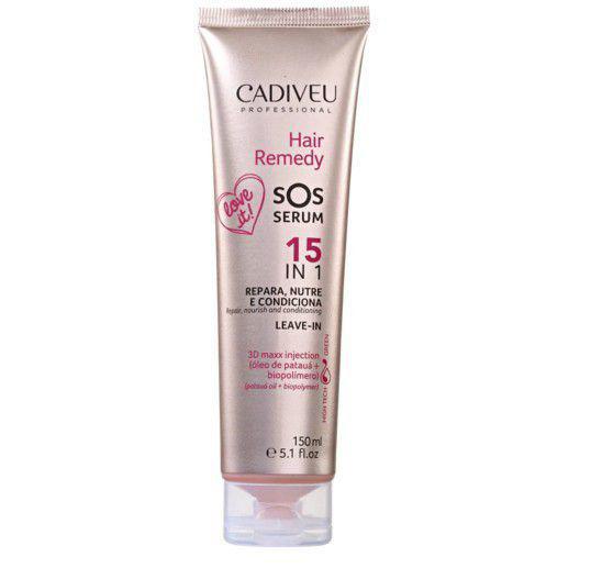 Cadiveu Professional Hair Remedy SOS Serum 15 em 1 - Leave-in 150ml - P
