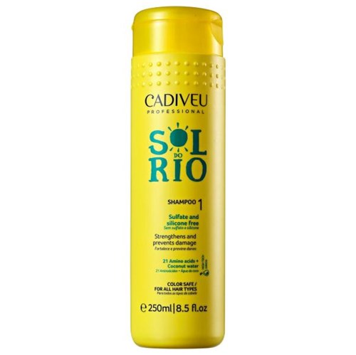 Cadiveu Professional Sol do Rio - Shampoo Sem Sulfato 250ml