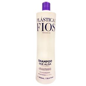 Cadiveu Shampoo Alisante Plástica dos Fios Shampoo que Alisa - 900ml