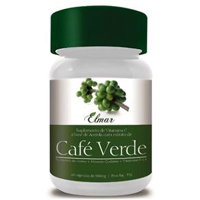 Café Verde - 500Mg - Sem Sabor - 60 Cápsulas