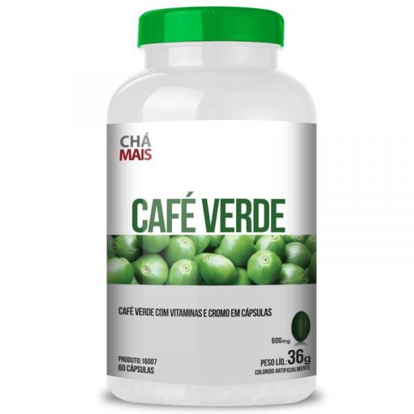 Café Verde com Vitamina C Chá Mais 60 Cápsulas