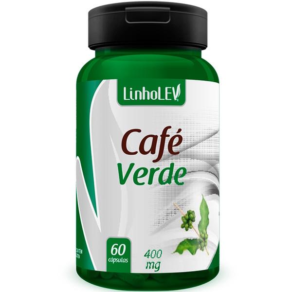 Café Verde (Green Coffee) 400mg 60 Cápsulas - Linholev