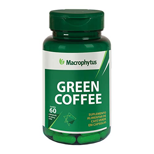 Café Verde (Green Coffee) 500mg 60 Cápsulas Macrophytus