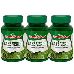Café Verde - Semprebom - 180 Caps - 500 Mg - Sem Sabor - 180 Cápsulas