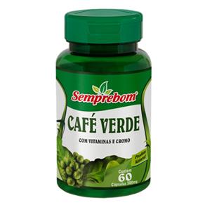 Café Verde - Semprebom - 60 Caps - 500 Mg - Sem Sabor - 60 Cápsulas