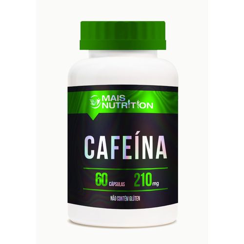 Cafeina 210 Mg 60 Capsulas - Mais Nutrition