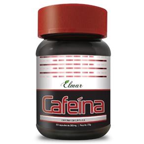 Cafeína - 380Mg - Sem Sabor - 60 Cápsulas