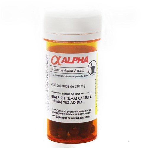 Cafeina Alpha Axcell - Power Supplements - 30 Caps
