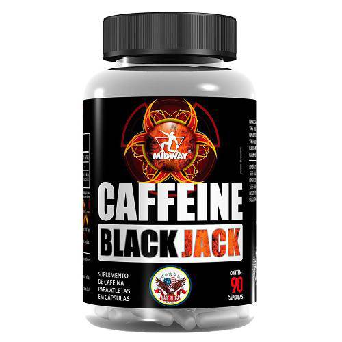 Cafeína CAFFEINE BLACK JACK - Midway - 90 Caps