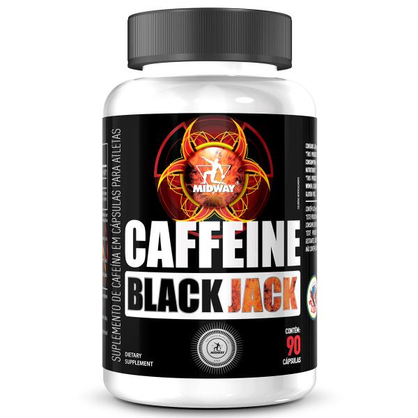 Cafeína CAFFEINE BLACK JACK - Midway - 90 Caps