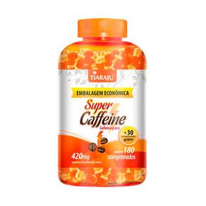 Cafeína Super Caffeine Tiaraju 180+30 Comprimidos de 420mg