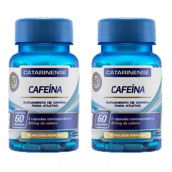 Cafeína - 2 Unidades de 60 Cápsulas - Catarinense - Catarinense Pharma
