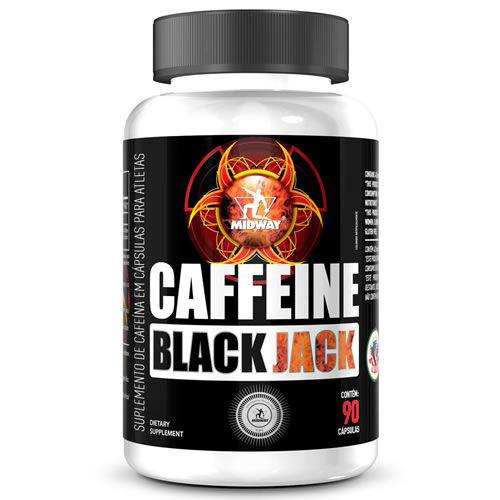 Caffeine Black Jack - 90 Cápsulas - MidWay