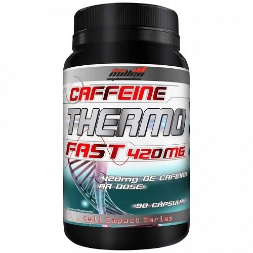 Caffeine Thermo Fast 420mg (90 Caps) - New Millen
