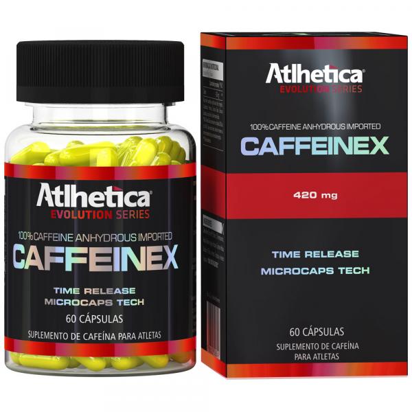 Caffeinex - Evolution Series - 60 Cápsulas - Atlhetica