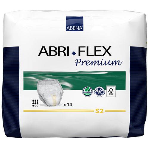 Caixa ABENA Fralda Abri-Flex S2 (Pequena - 6 Pctes)