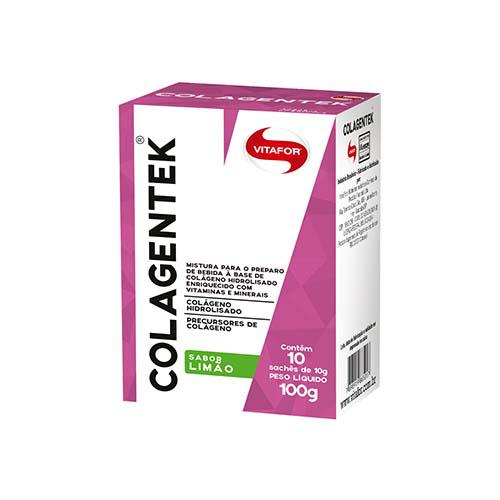 Caixa Colagentek 10 Sachês Colágeno Hidrolisado - Vitafor