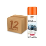 Caixa com 12 unid álcool spray 70° antisséptico e higienizador 300ML 209G Orbi
