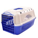 Caixa de Transporte para Cães e Gatos Falcon Azul Grande - Durapets