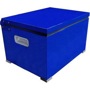 Caixa Térmica de Aço Galvanizado - Azul