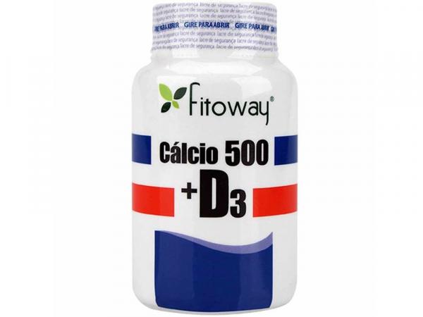 Cálcio 500 + D3 60 Cápsulas - Fitoway