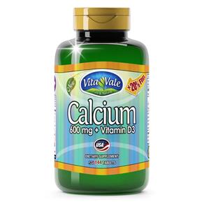 Cálcio 600mg + Vitamina D3 144 Comprimidos