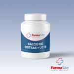 Cálcio de ostras + UC II com 60 cápsulas