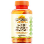 Cálcio, Magnésio E Zinco Sundown C/ 100 Comprimidos