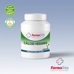 Cálcio Vegano 500mg - Produto 100% Vegano C/30 Cápsulas