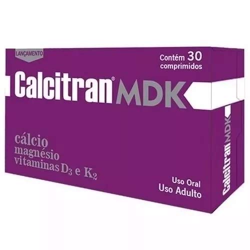 Calcitran Mdk com 30 Comprimidos