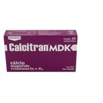 Calcitran MDK com 30 comprimidos