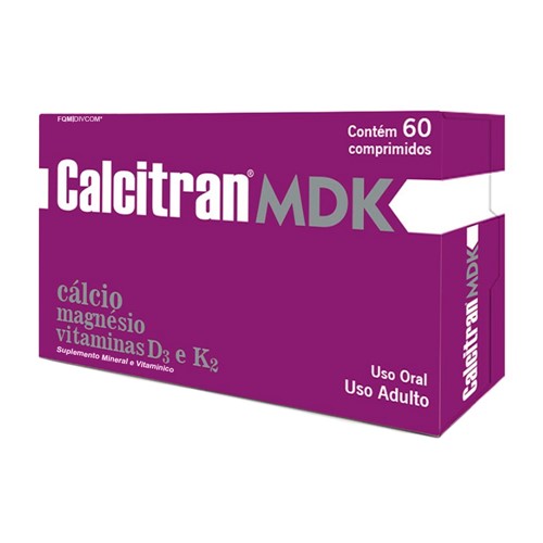 Calcitran MDK com 60 Comprimidos