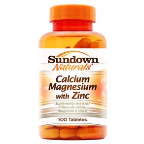 Calcium + Magnesium + Zinc Sundown - 100 Tabletes