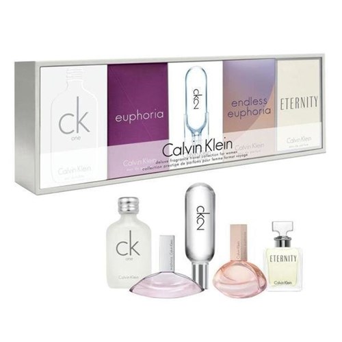 Calvin Klein - 5 Mini Perfumes Femininos