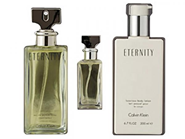 Calvin Klein Coffret Eternity Perfume Feminino Edp - 100 Ml + 1 Perfume em Miniatura 15 Ml + 1 Loção