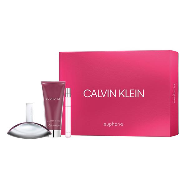 Calvin Klein Euphoria Kit Perfume Feminino EDP + Miniatura + Loção Corporal