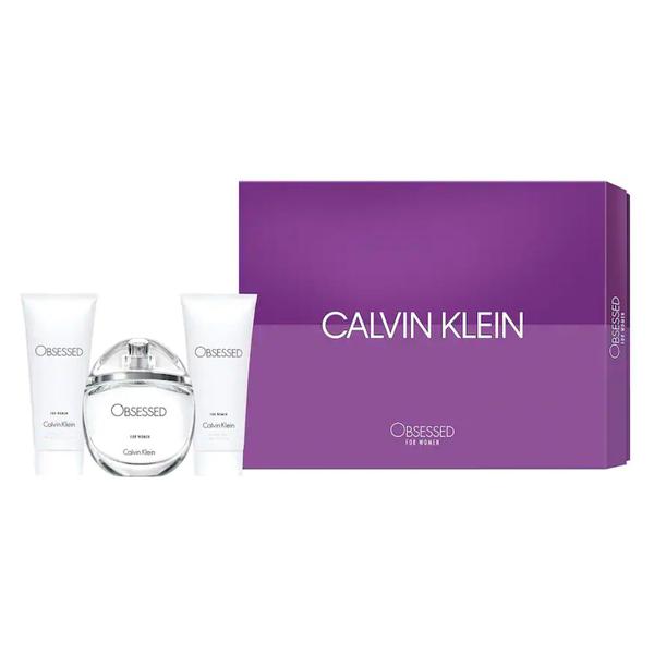 Calvin Klein Obsessed For Women Kit - Perfume + Loção Corporal + Gel de Banho