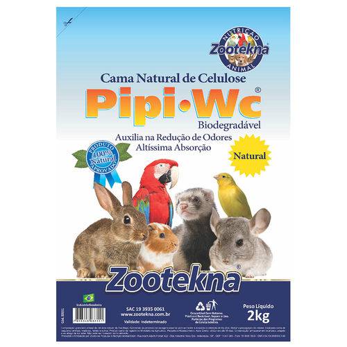 Cama Zootekna Pipipet Natural Roedores - 20kg