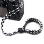 Camera Moda trançado Digital Pulseira Alça de transporte Wrist Camera Alça de Mão para Nikon Canon Sony Pentax Panasonic