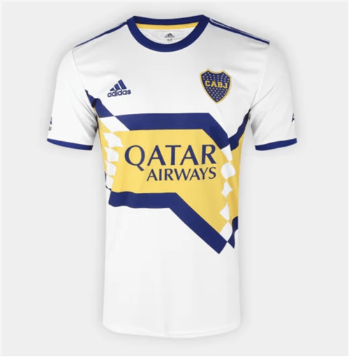 Camisa Boca Juniors Adidas Branca 2020 Masculina Personalizável (Branco, P)