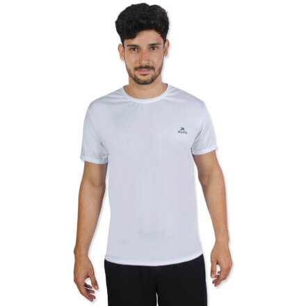 Camiseta Color Dry Workout SS CST-300 - Masculino - Branco - Muvin