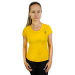 Camiseta Color Dry Workout Ss – Cst-400 - Feminino - M - Amarelo - Muvin