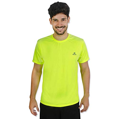Camiseta Color Dry Workout Ss Muvin Cst-300 - Amarelo - Eg