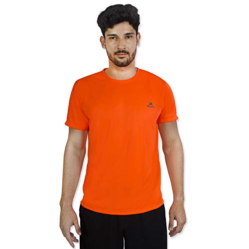 Camiseta Color Dry Workout Ss Muvin Cst-300 - Laranja Fluor - Gg