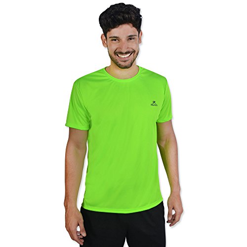 Camiseta Color Dry Workout Ss Muvin Cst-300 - Verde Fluorescente - Gg