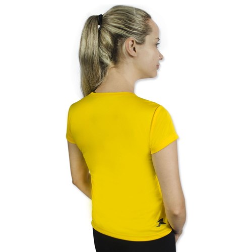 Camiseta Color Dry Workout Ss Muvin Cst-400 Amarelo GG