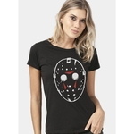 Camiseta Feminina Sexta-Feira 13 Máscara do Jason