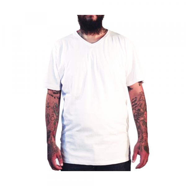 Camiseta Masculina Algodão Sandro Clothing Jhony Branca White - Sandro Moscoloni