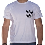 Camiseta Masculina Sandro Clothing Rhys Branca G