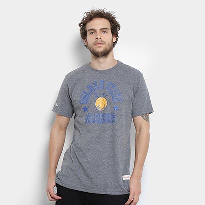 Camiseta NBA Golden State Warriors Mitchell & Ness Down To Masculina